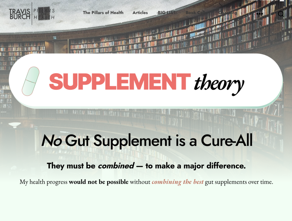 supplement theory gut