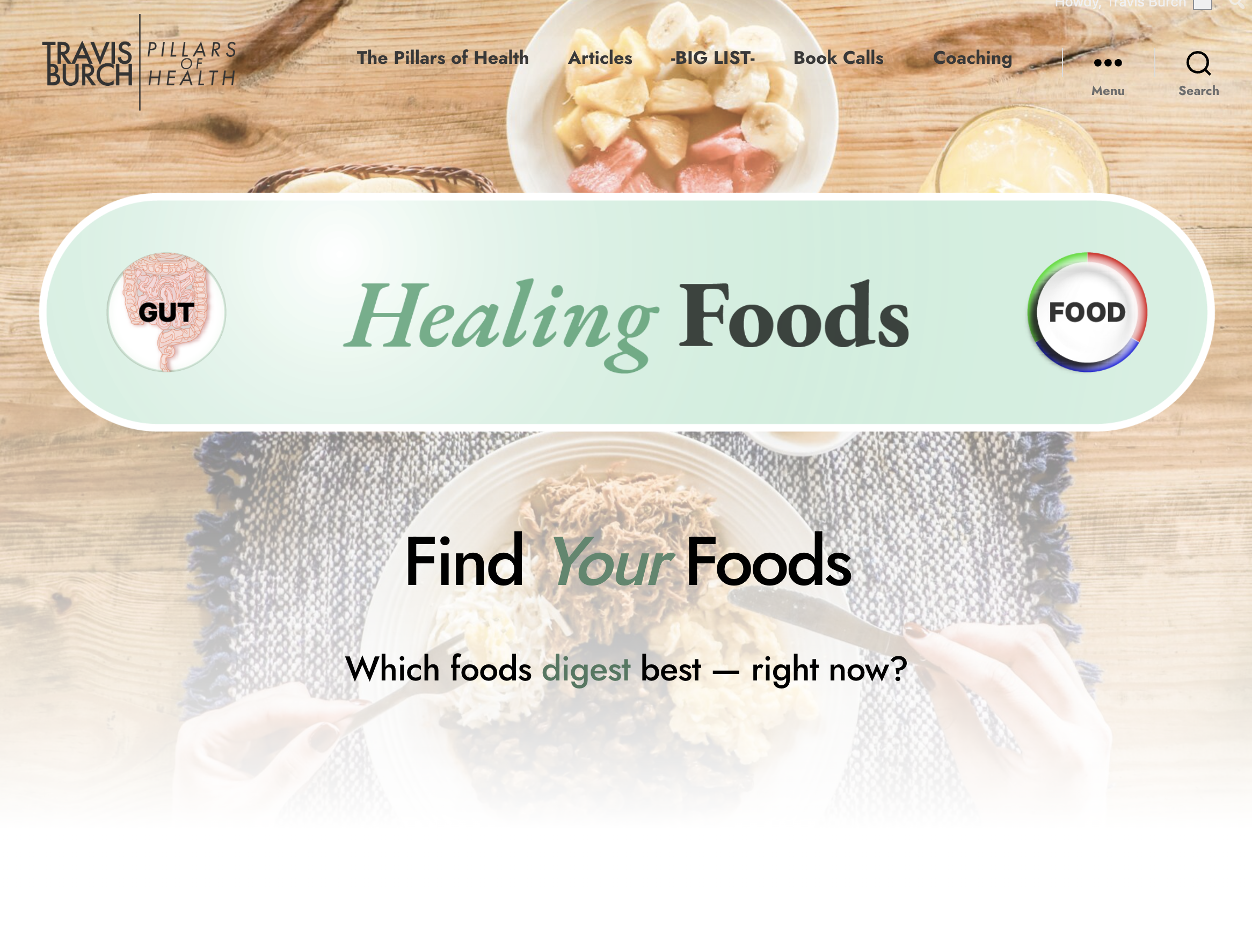 healing foods gut